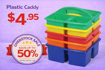 Plastic Book Tub New