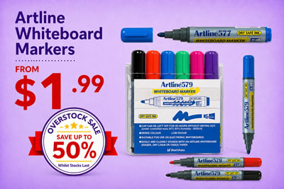 Artline Whiteboard Marker 50 off
