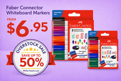 Faber Connector Whiteboard 50 off