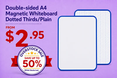 Double Sided Whiteboard 50 off