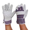 Glove Candy Stripe Leather Palm,Cotton Backed 