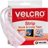 Velcro Strip Hook & Loop 19mmx1.8M White Dispenser 