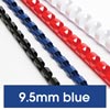 Rexel Binding Comb 10mm 21Loop 65Sht Cap Blue 