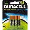 Duracell Rechargable Battery Aaa Precharged Card4 