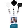 Rexel Retractable Card Holders W/ Strap 750mm White 