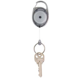 Snap Lock Retract C Holder Charcoal Id Security 