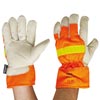 Riggamate Reflector Glove Lined Hivis, 3M Thinsulate 