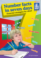 Number Facts in Seven Days ages 6-9 BLM
