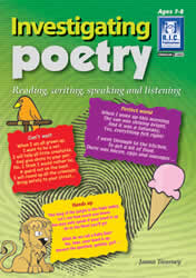 Investigating Poetry ages 7-8 BLM