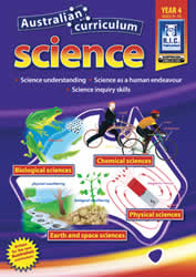 Australian Curriculum Science Year 4 ages 9-10
