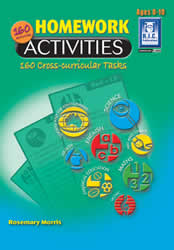160 Homework Activities Ages 8-10 BLM
