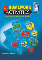 160 Homework Activities Ages 11+ BLM