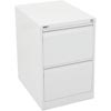 Go 2 Drawer Filing Cabinet H730Xw460Xd620mm White
