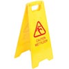 Safety Sign Wet Floor Yellow 