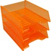 Italplast Neon Document Tray Multifit - Neon Orange 