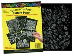 Scratch Art Pattern Paper Scratch Art Pattern Paper 
