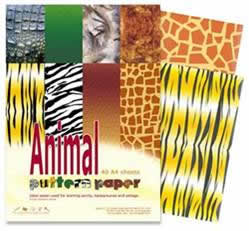 Pattern Paper Animal Designs 