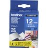 Brother Tze535 Ptouch Tape 12mmx8M White On Blue Tape