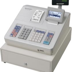 Sharp A207 Cash Register White