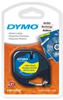 Dymo Letratag Tape 12mm X 4M Hyper Yello 