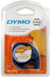 Dymo Letratag 12mmx4M Pearl White P Aper Twin Pack 
