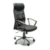 Stat Mesh Back Executive Chair High Back With Arms Black 