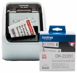 Brother DK22251 Paper Roll 62mmx15.24m