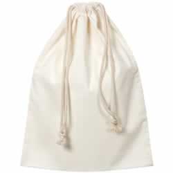 ZART CALICO LIBRARY BAGWith Drawstring 35X44cm BeigePack of 10