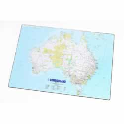 CUMBERLAND MAP DESK MATS440x630mm Map of Australia
