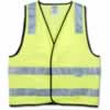 MAXISAFE HI-VIS SAFETY VEST Day Night Yellow - Large Class D/N