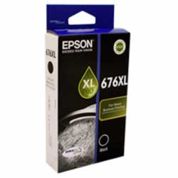 EPSON 676XL BLACK INK CARTWorkforce 4530, 4540