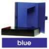 MARBIG BOX FILES W/ BUTTON PP A4 W245xL330x60mm Blue 