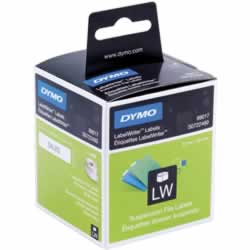 DYMO LABELWRITER LABELS Paper Filing 12x50mm White Box of 220