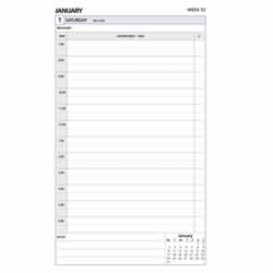 DEBDEN DAYPLANNER REFILL A4 Daily Dated Calendar 
