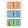 POST IT PRIORITIZATION FLAGS 682-SH-OBL 24x43mm Pack of 60