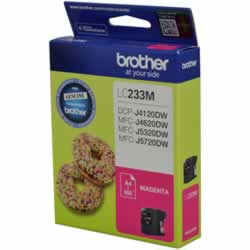 BROTHER LC233M INK CARTIDGEMagenta 550 page