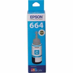 EPSON T664 ECOTANK INK BOTTLECyan