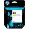 HP #82 INKJET CARTRIDGEC4913A, Yellow