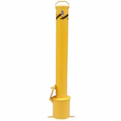 FROMM PERMANENT BOLLARDS Round 90mm Dia. 950mm High Removable & Lockable