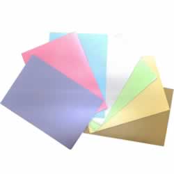 RAINBOW A4 ASSORTED250gsm Board Pearl
