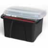CRYSTALFILE ENVIRO PORTA BOX With 10 Files L490xW400xH285mm Black