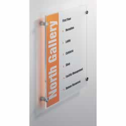 DURABLE CRYSTAL SIGN 297X420mm 
