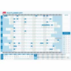 SASCO YEAR PLANNER Dated 875x610mm 