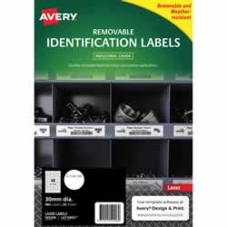 Avery 959206 Heavy DutyIndustrial Labels WhiteL4716