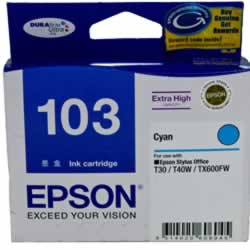 EPSON C13T103292 INK CARTRIDGEXtra Hi Cap. Cyan