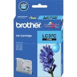 BROTHER LC37C INK CARTRIDGEInkjet - Cyan
