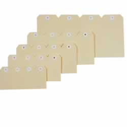 ESSELTE SHIPPING TAGS No 4 54x108mm Box of 1000