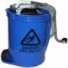 Cleanlink Mop Bucket Metal Wringer Green 16litre