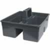 CLEANLINK JANITOR CART BASKET Utility Carry Plastic Grey 38x33x17cm