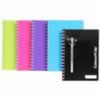 COLOURHIDE PP NOTEBOOKS A5 200 Page Assorted 